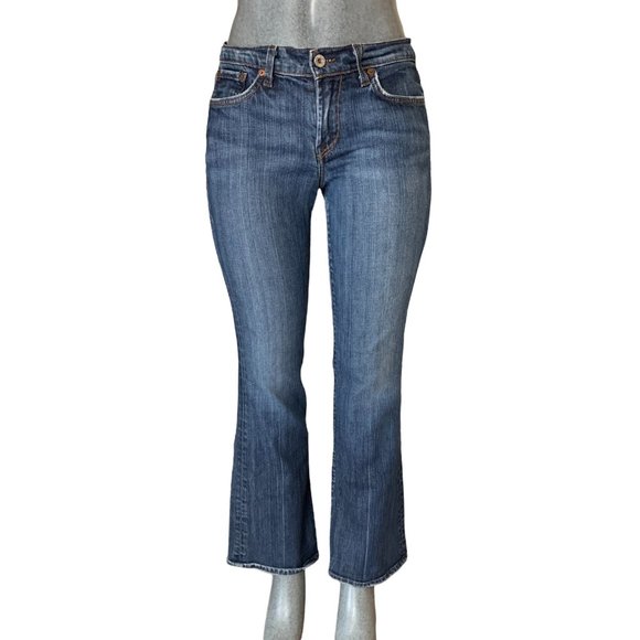 Lucky Brand Boot Cut Womens Jeans Tag 6 Blue Flared Mid-Rise W29xL31 Denim - Picture 5 of 12